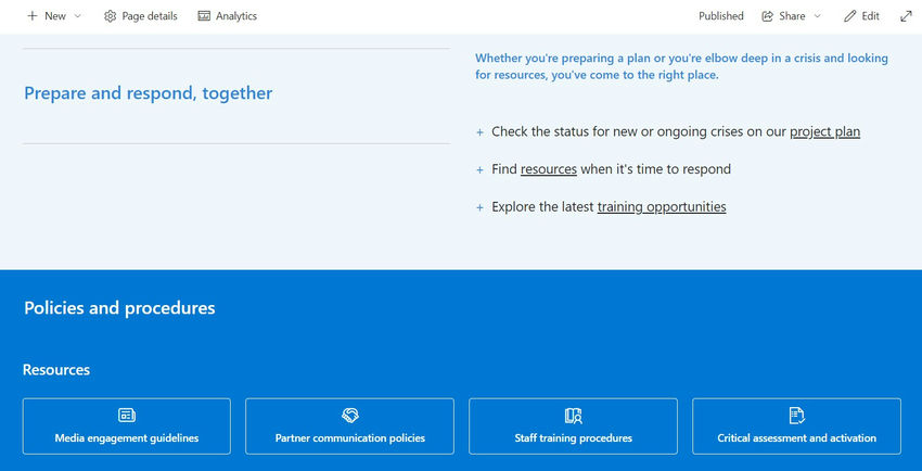 Policies and Procedures